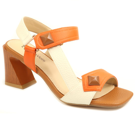 Anna Viotti Sandale dama piele naturala D016 RD1365 B26 BROWN ID5562-BRN