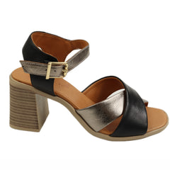 Anna Viotti Sandale dama piele naturala D58 3039 BLACK ID5563-BLK