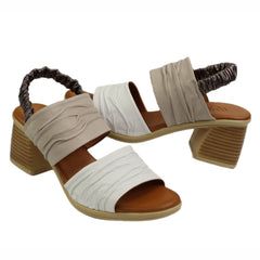 Anna Viotti Sandale dama piele naturala D45 2473 SILVER ID5569-SLV