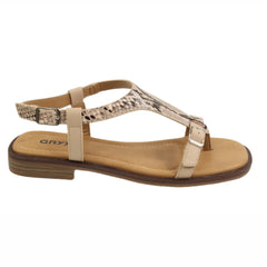 GRYXX Sandale dama piele naturala W1V1352 C27 1B M2 N nude ID5575-NUD