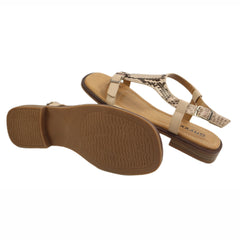 GRYXX Sandale dama piele naturala W1V1352 C27 1B M2 N nude ID5575-NUD