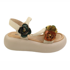 GRYXX Sandale dama piele naturala 3O51656A 13 N bej multicolor ID5580-BEJMLT