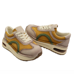 Franco Gerardo Pantofi dama piele naturala 5306 1 YELLOW ID5583-YEL