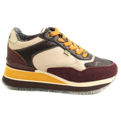 Anekke Sneakers dama London 43307 045 BURGUNDY ID5604-BURG