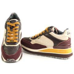 Anekke Sneakers dama London 43307 045 BURGUNDY ID5604-BURG