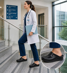 Daco Saboti dama medicinali 591 Floare negru ID5608-NG