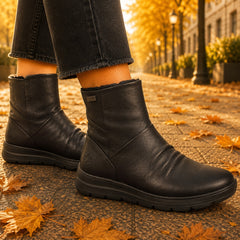Rieker Ghete dama piele naturala Z0066 00 negru ID5630-NG