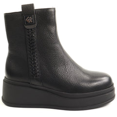 Fiore Fino Ghete dama piele naturala 2709020 negru ID5640-NG