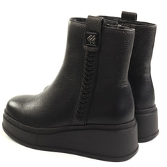 Fiore Fino Ghete dama piele naturala 2709020 negru ID5640-NG