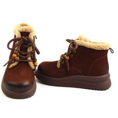 Feeling Ghete dama piele naturala 15208 BROWN ID5648-BRN