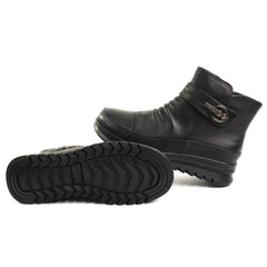 Feeling Ghete dama piele naturala 9023 BLACK ID5649-BLK