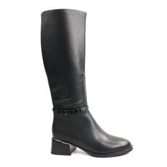 Feeling Cizme dama piele naturala 27 055 03 BLACK ID5652-BLK