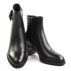 Feeling Ghete dama piele naturala 27 060 01 BLACK ID5660-BLK