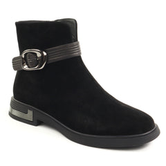 Feeling Ghete dama piele naturala 27 094 01 BLACK ID5662-BLK