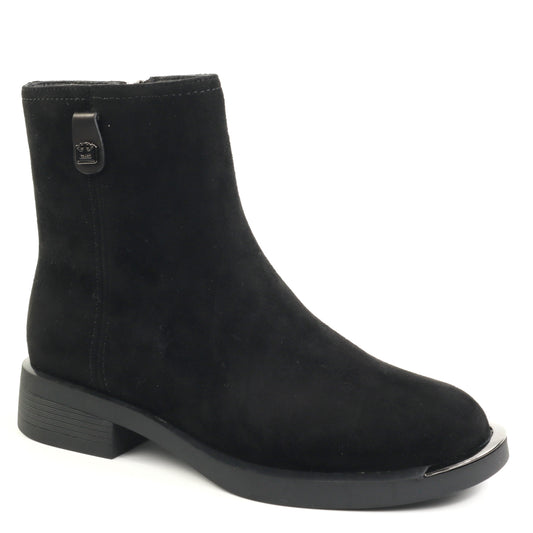 Feeling Ghete dama piele naturala H1500 849 BLACK ID5665-BLK