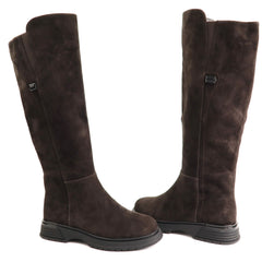 Anna Viotti Cizme dama piele naturala D123 J16 2FA2687 800 H maro ID5685-MARO