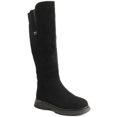 Anna Viotti Cizme dama piele naturala D123 J16 2FA2687 800 Y negru ID5686-NG