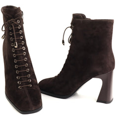 Anna Viotti Ghete dama piele naturala D122 W81 6H214 2 maro ID5687-MARO