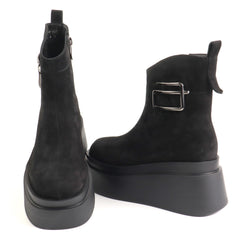 Anna Viotti Ghete dama piele naturala D122 P115 292 negru ID5691-NG