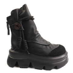 GRYXX Ghete dama piele naturala 119686A 01 N negru ID5700-NG