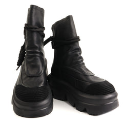 GRYXX Ghete dama piele naturala 119686A 01 N negru ID5700-NG