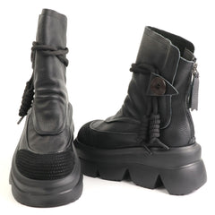 GRYXX Ghete dama piele naturala 119686A 01 N negru ID5700-NG