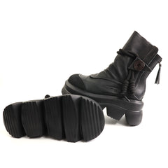 GRYXX Ghete dama piele naturala 119686A 01 N negru ID5700-NG