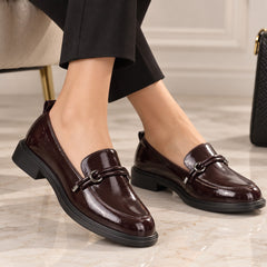 Pass Collection Pantofi dama 1HJ90006B 23 L bordo lac ID5707-BRDL