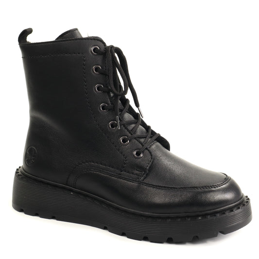 Rieker Ghete dama piele naturala 70410 00 negru ID5710-NG
