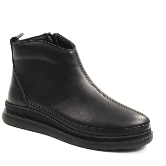 Anna Viotti Ghete dama piele naturala D69 290 negru ID5748-NG