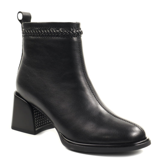 Anna Viotti Ghete dama piele naturala D106 M1593 Q1370 negru ID5751-NG