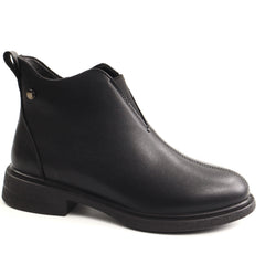Anna Viotti Ghete dama piele naturala D111 B30041 negru ID5756-NG