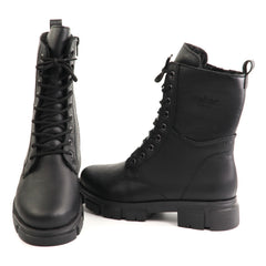 Rieker Ghete dama piele naturala Y7116 00 negru ID5762-NG
