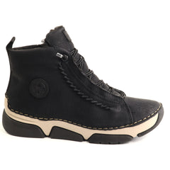 Rieker Ghete dama piele ecologica 45912 00 negru ID5765-NG