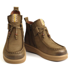 Formazione Ghete dama piele naturala 5782 verde velur ID5767-VRDV