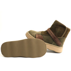 Franco Gerardo Ghete dama piele naturala 5563S verde multicolor ID5768-VRML