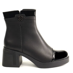 Karisma Ghete dama piele naturala 1DL90020A 01 N negru ID5769-NG