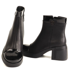 Karisma Ghete dama piele naturala 1DL90020A 01 N negru ID5769-NG