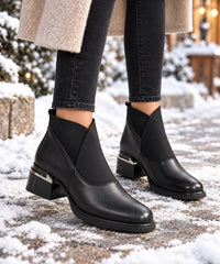 Karisma Ghete dama piele naturala W1W170003A 01 N negru ID5774-NG