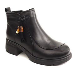 Formazione Ghete dama piele naturala 25808 negru ID5782-NG