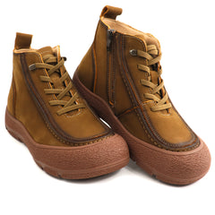 Formazione Ghete dama piele naturala 9517 kaki nubuk ID5783-KAKIN