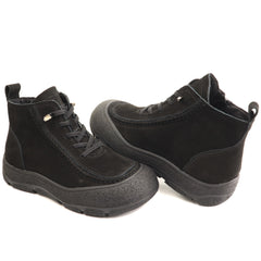 Formazione Ghete dama piele naturala 9517 negru nubuk ID5783-NGN