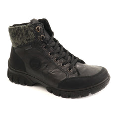 Rieker Ghete dama piele naturala si piele ecologica Z7230 00 negru ID5798-NG