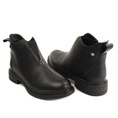Pass Collection Ghete dama piele naturala M5M570009D 01 N negru ID5800-NG
