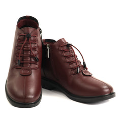 Pass Collection Ghete dama piele naturala J9J930001B 23 N bordo ID5802-BRD