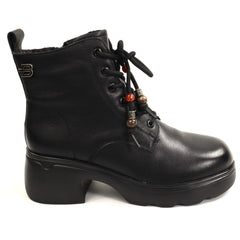 Anna Viotti Ghete dama piele naturala D111 5F83907 1 negru ID5808-NG