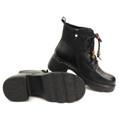 Anna Viotti Ghete dama piele naturala D111 5F83907 1 negru ID5808-NG