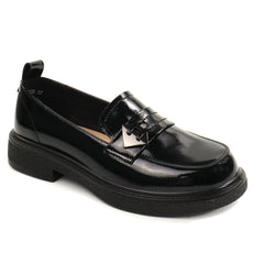 Anna Viotti Pantofi dama piele naturala D111 5205 negru lac ID5811-NGL
