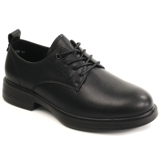 Anna Viotti Pantofi dama piele naturala D111 6190 negru ID5813-NG