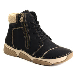 Rieker Ghete dama piele ecologica 45931 00 negru ID5822-NG